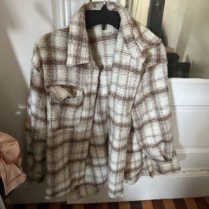 Plaid Shirt Jacket